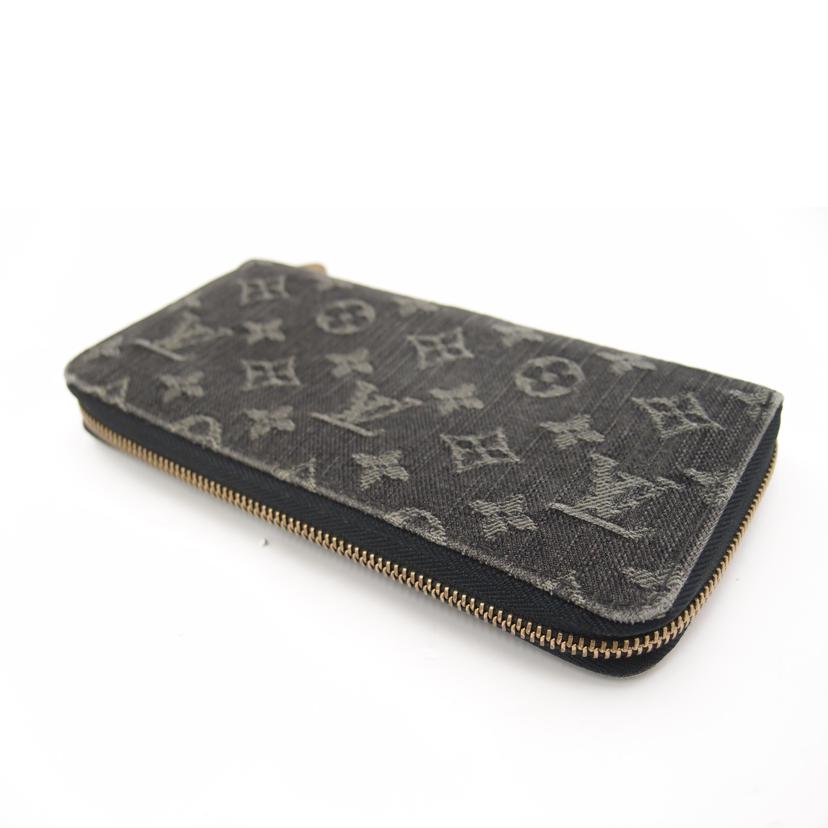 ＬＯＵＩＳ　ＶＵＩＴＴＯＮ ルイ・ヴィトン　長財布　ラウンドファスナー　ブラック　メンズ/ジッピーウォレット／モノグラムデニム／ノワール/M95614//CA0028/ABランク/69