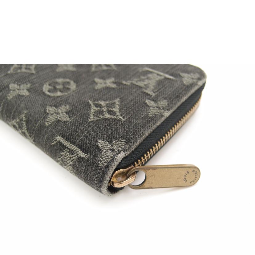 ＬＯＵＩＳ　ＶＵＩＴＴＯＮ ルイ・ヴィトン　長財布　ラウンドファスナー　ブラック　メンズ/ジッピーウォレット／モノグラムデニム／ノワール/M95614//CA0028/ABランク/69