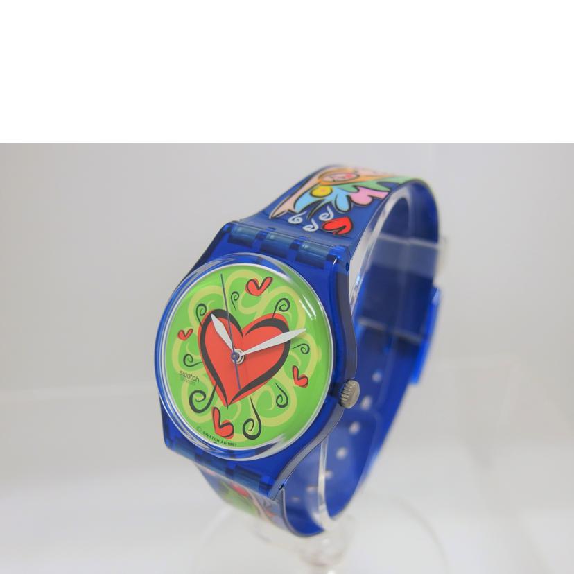 ｓｗａｔｃｈ スウォッチ/ＬＯＶＥ　Ｂｉｔｅリンゴ／バレンタイン限定／クォーツ//6751/Aランク/04