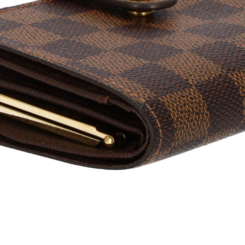 ＬＶ ルイヴィトン　財布/ポルトフォイユ・ヴィエノワ／ダミエ／エベヌ/N61674//ｼﾘｱ****/Bランク/75