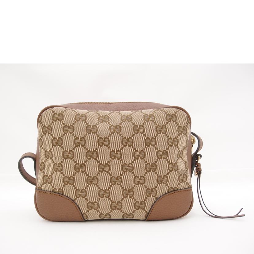 ＧＵＣＣＩ グッチ　ショルダーバック　茶　レディース　肩掛け　斜め掛け/ＧＧキャンバスショルダー／ブラウン/449413//520***/SAランク/69