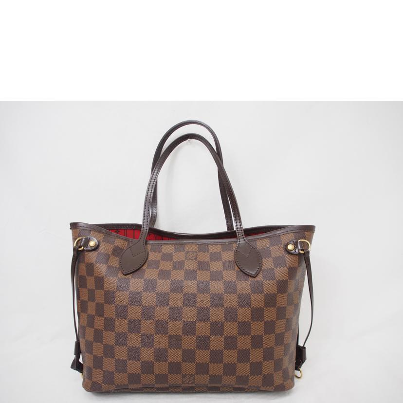 ＬＯＵＩＳ　ＶＵＩＴＴＯＮ ルイヴィトン ルイ・ヴィトン ビトン ダミエ・エベヌ 市松模様 ブラウン 茶 ショルダーバッグ ハンドバッグ トートバッグ ブラウン メンズ レディース 定番 人気 ＬＶ 斜め掛け 肩がけ/旧型ネヴァーフルＰＭ／ダミエ／エベヌ/N51109//VI0***/ABランク/78