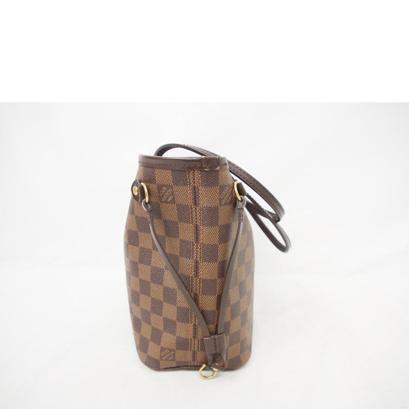 ＬＯＵＩＳ　ＶＵＩＴＴＯＮ ルイヴィトン ルイ・ヴィトン ビトン ダミエ・エベヌ 市松模様 ブラウン 茶 ショルダーバッグ ハンドバッグ トートバッグ ブラウン メンズ レディース 定番 人気 ＬＶ 斜め掛け 肩がけ/旧型ネヴァーフルＰＭ／ダミエ／エベヌ/N51109//VI0***/ABランク/78