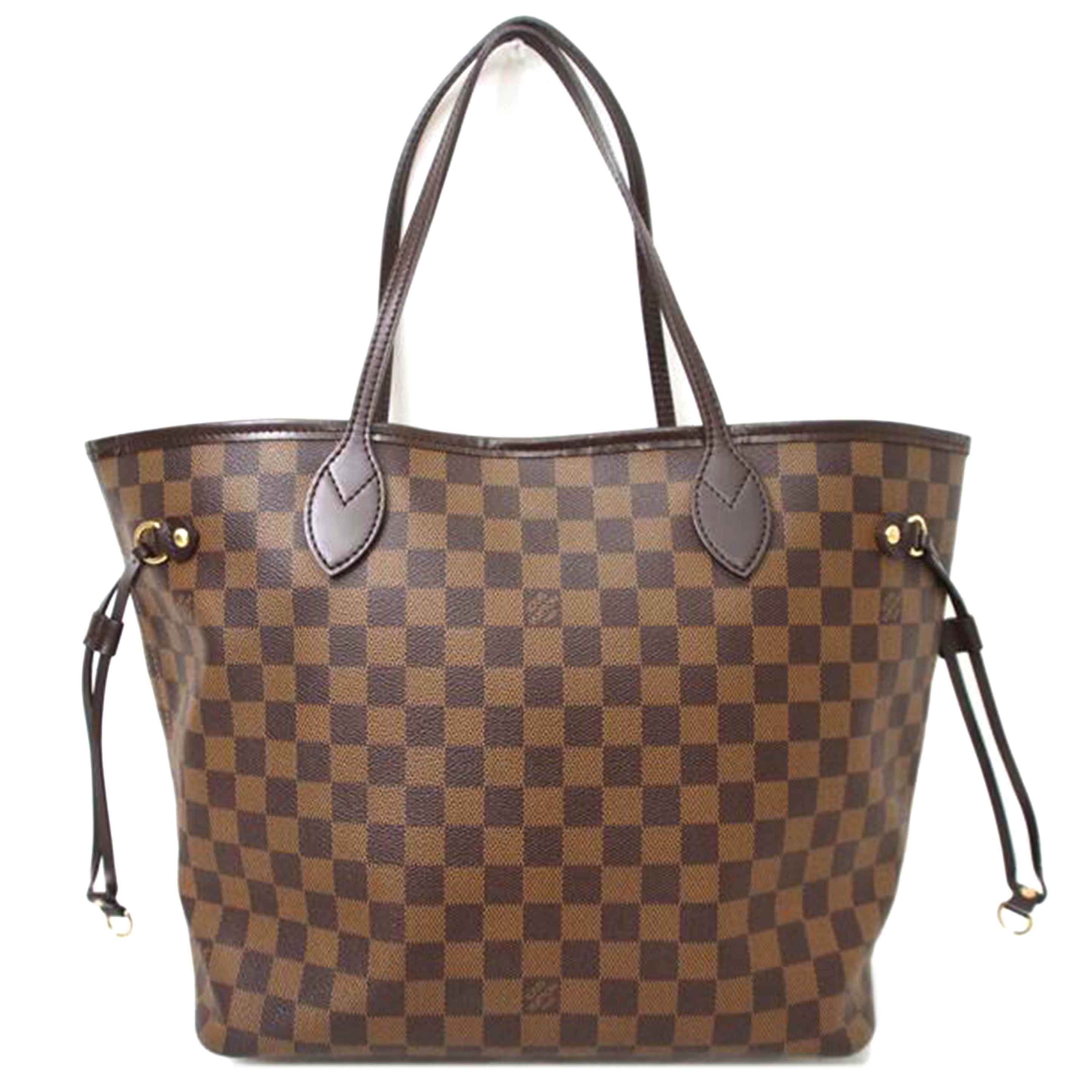 ＬＯＵＩＳ　ＶＵＩＴＴＯＮ ルイヴィトン ルイ・ヴィトン ビトン ダミエ・エベヌ 市松模様 ブラウン 茶 ショルダーバッグ ハンドバッグ トートバッグ ブラウン メンズ レディース 定番 人気 ＬＶ 斜め掛け 肩がけ/旧型ネヴァーフルＭＭ／ダミエ／エベヌ/N51105//VI1***/Aランク/78
