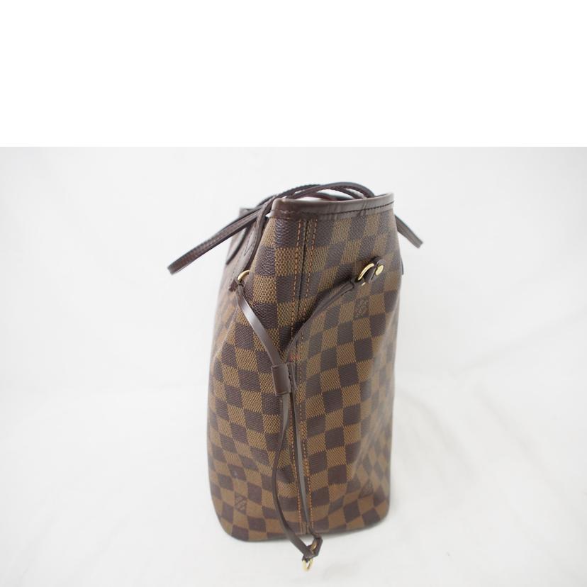 ＬＯＵＩＳ　ＶＵＩＴＴＯＮ ルイヴィトン ルイ・ヴィトン ビトン ダミエ・エベヌ 市松模様 ブラウン 茶 ショルダーバッグ ハンドバッグ トートバッグ ブラウン メンズ レディース 定番 人気 ＬＶ 斜め掛け 肩がけ/旧型ネヴァーフルＭＭ／ダミエ／エベヌ/N51105//VI1***/Aランク/78