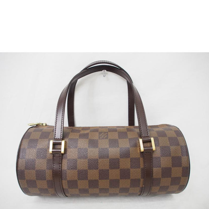 LOUIS VUITTON パピヨン26 ハンドバッグ ダミエ エベヌ-