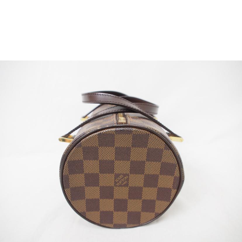 ＬＯＵＩＳ　ＶＵＩＴＴＯＮ ルイヴィトン ルイ・ヴィトン ビトン ダミエ・エベヌ 市松模様 ブラウン 茶 ショルダーバッグ ハンドバッグ トートバッグ ブラウン メンズ レディース 定番 人気 ＬＶ 斜め掛け 肩がけ/パピヨン２６／ダミエ／エベヌ/N51304//DU0***/Bランク/78