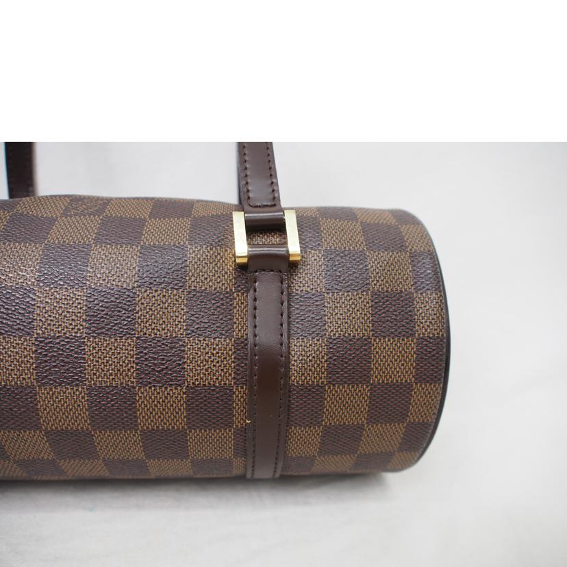 ＬＯＵＩＳ　ＶＵＩＴＴＯＮ ルイヴィトン ルイ・ヴィトン ビトン ダミエ・エベヌ 市松模様 ブラウン 茶 ショルダーバッグ ハンドバッグ トートバッグ ブラウン メンズ レディース 定番 人気 ＬＶ 斜め掛け 肩がけ/パピヨン２６／ダミエ／エベヌ/N51304//DU0***/Bランク/78
