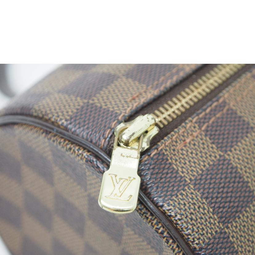 ＬＯＵＩＳ　ＶＵＩＴＴＯＮ ルイヴィトン ルイ・ヴィトン ビトン ダミエ・エベヌ 市松模様 ブラウン 茶 ショルダーバッグ ハンドバッグ トートバッグ ブラウン メンズ レディース 定番 人気 ＬＶ 斜め掛け 肩がけ/パピヨン２６／ダミエ／エベヌ/N51304//DU0***/Bランク/78