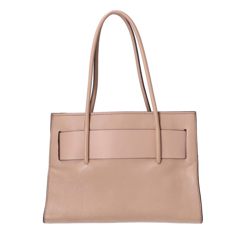 MIU MIU ミュウミュウ ロゴ入り巾着風レザーバッグ トートバッグ