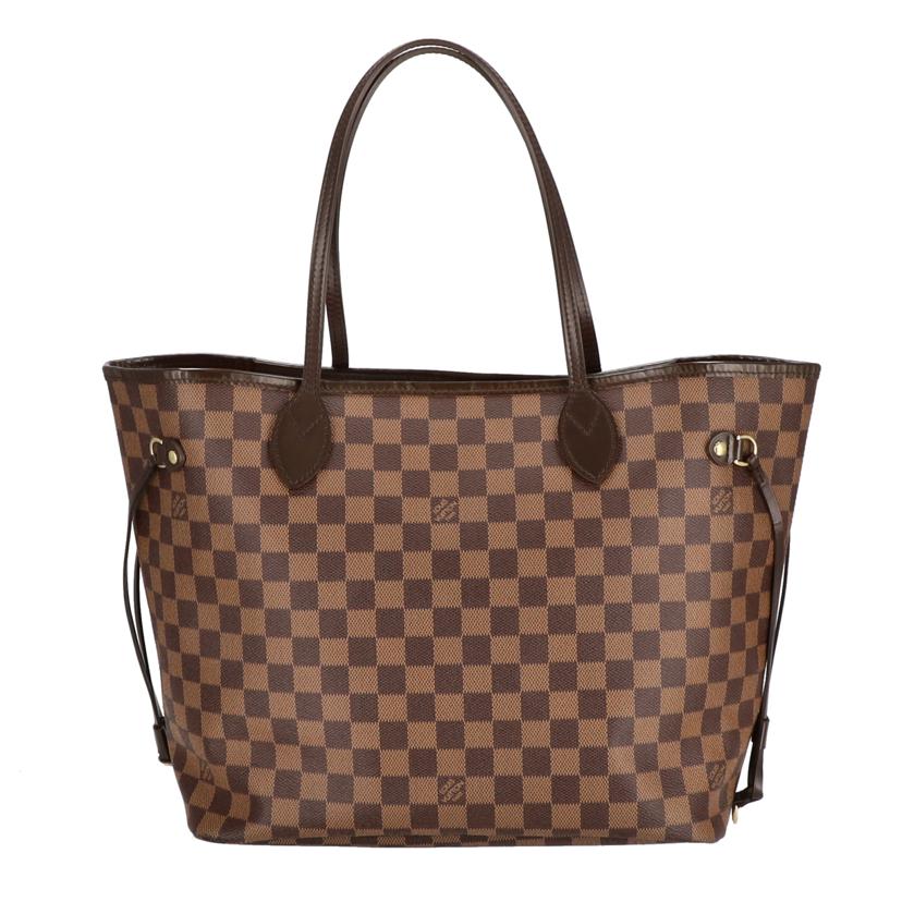 ＬＯＵＩＳ　ＶＵＩＴＴＯＮ ルイヴィトン ルイ・ヴィトン ビトン ダミエ・エベヌ 市松模様 ブラウン 茶 ショルダーバッグ ハンドバッグ トートバッグ ブラウン メンズ レディース 定番 人気 ＬＶ 斜め掛け 肩がけ/ネヴァーフルＭＭ／旧型／ダミエ／エベヌ/N51105//CA2***/Aランク/75