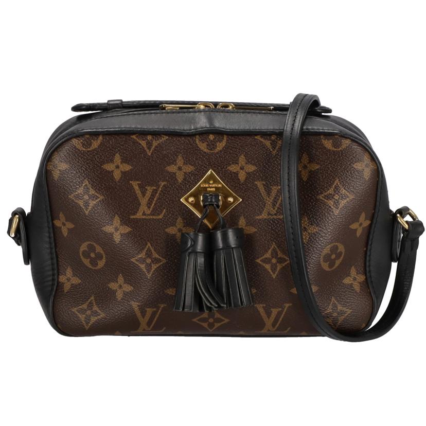 ＬＯＵＩＳ　ＶＵＩＴＴＯＮ ルイヴィトン ルイ・ヴィトン ビトン ショルダーバッグ ハンドバッグ トートバッグ ブラウン メンズ レディース 定番 人気 ＬＶ 斜め掛け 肩がけ/サントンジュ／モノグラム／ノワール/M43555//CA3***/ABランク/75