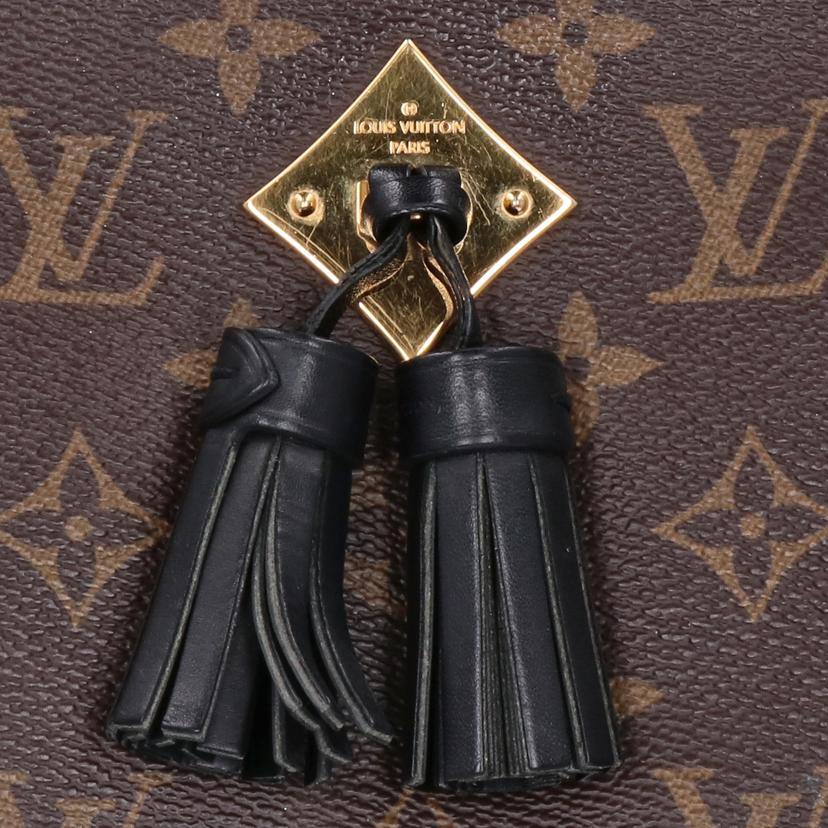 ＬＯＵＩＳ　ＶＵＩＴＴＯＮ ルイヴィトン ルイ・ヴィトン ビトン ショルダーバッグ ハンドバッグ トートバッグ ブラウン メンズ レディース 定番 人気 ＬＶ 斜め掛け 肩がけ/サントンジュ／モノグラム／ノワール/M43555//CA3***/ABランク/75