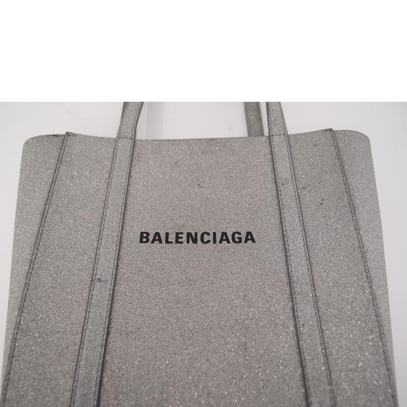 ＢＡＬＥＮＣＩＡＧＡ バレンシアガ トートバッグ レディース シルバー