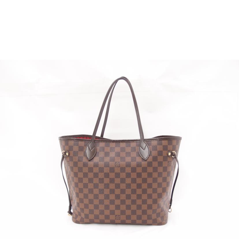 ＬＯＵＩＳ　ＶＵＩＴＴＯＮ ルイヴィトン ルイ・ヴィトン ビトン ダミエ・エベヌ 市松模様 ブラウン 茶 ショルダーバッグ ハンドバッグ トートバッグ レディース 定番 人気 ＬＶ 肩がけ/ネヴァーフルＭＭ／ダミエ・エベヌ／ルージュ/N41358//CA1***/Bランク/69