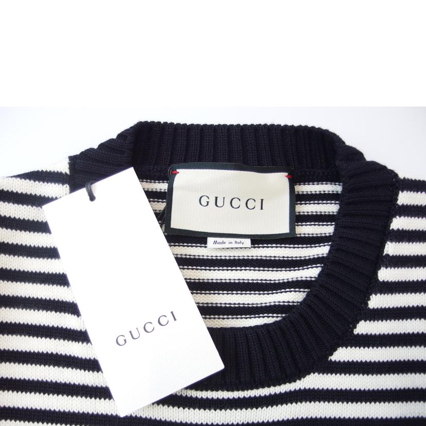 ＧＵＣＣＩ グッチ/ＧＧストライプジャガードニットセーター／サイズＸＬ/496458//SAランク/83