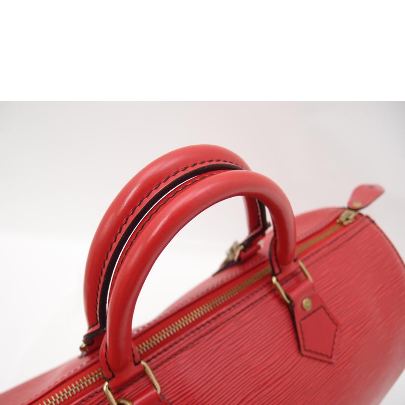ＬＯＵＩＳ　ＶＵＩＴＴＯＮ ルイヴィトン　ビトン　ハンドバック　ボストンバック　赤　レディース　定番　人気　LV/スピーディ３０／エピ／カスティリアンレッド/M43007//VI0***/Aランク/69