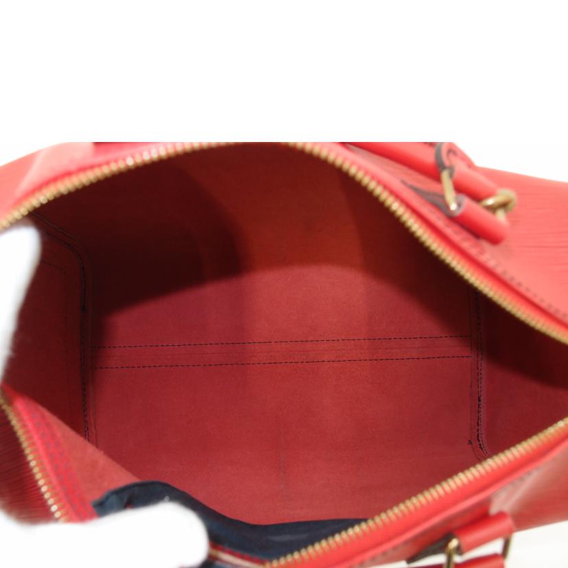 ＬＯＵＩＳ　ＶＵＩＴＴＯＮ ルイヴィトン　ビトン　ハンドバック　ボストンバック　赤　レディース　定番　人気　LV/スピーディ３０／エピ／カスティリアンレッド/M43007//VI0***/Aランク/69