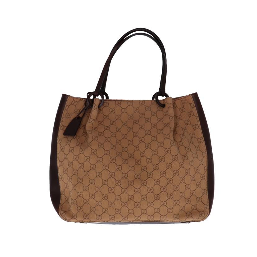 ＧＵＣＣＩ グッチ/ＧＧキャンバスレザートート／ミニポーチ付き/101920//1705/Bランク/75