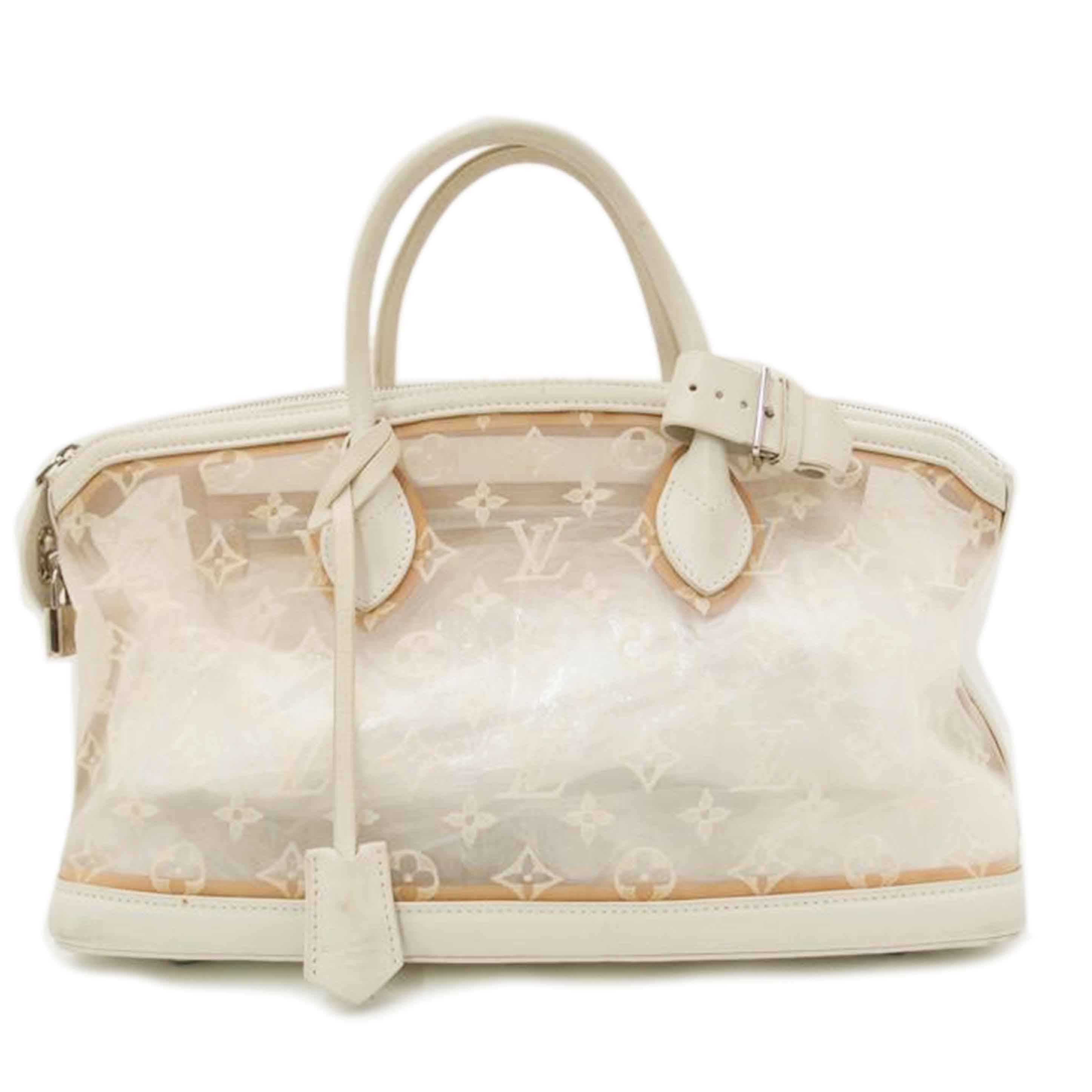 ＬＯＵＩＳ　ＶＵＩＴＴＯＮ ルイヴィトン　ビトン　シースルー　ハンドバック　トートバッグ　ホワイト　白　レディース　/ロックイットイースト／モノグラムトランスペアレンス/M40701//FO1***/ABランク/69