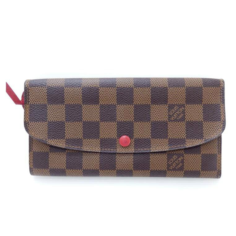 　ＬＶ ﾙｲｳﾞｨﾄﾝ/ポルトフォイユ・エミリー／ダミエ・エベヌ/N63019//CA2194/Bランク/88