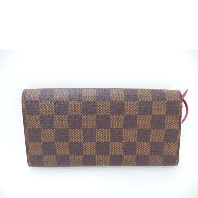 　ＬＶ ﾙｲｳﾞｨﾄﾝ/ポルトフォイユ・エミリー／ダミエ・エベヌ/N63019//CA2194/Bランク/88