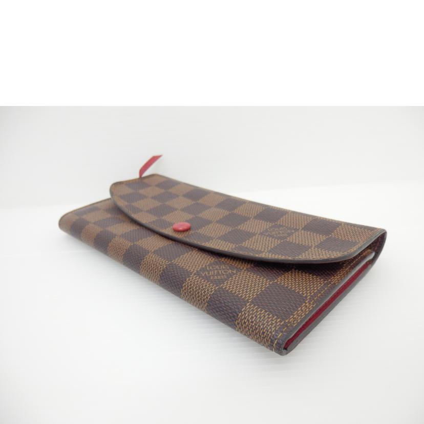 　ＬＶ ﾙｲｳﾞｨﾄﾝ/ポルトフォイユ・エミリー／ダミエ・エベヌ/N63019//CA2194/Bランク/88