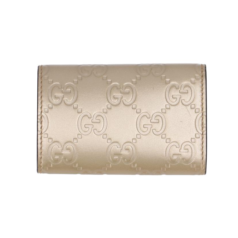 ＧＵＣＣＩ グッチ/ＧＧシマ／６連キーケース/388682･493075//Aランク/75
