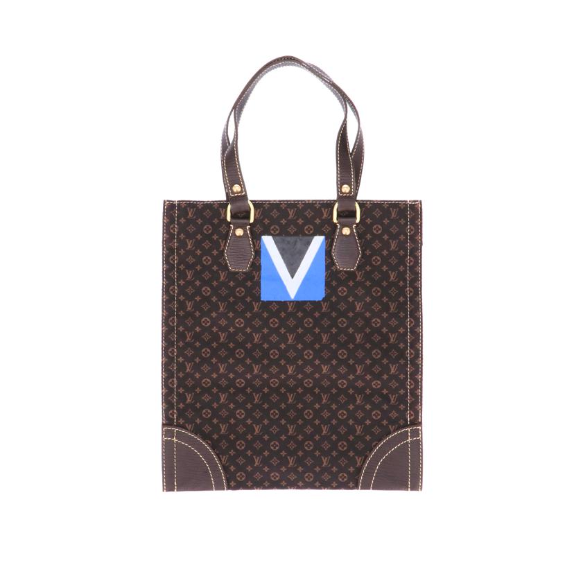 ＬＶ ルイヴィトン　バッグ　トートバッグ　ハンドバッグ　　キャンバス　レザー　レディース　ブラウン/タンジェ／モノグラムミニイニシャル/M40023//TH0045/ABランク/75