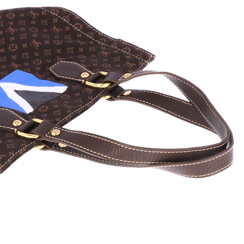 ＬＶ ルイヴィトン　バッグ　トートバッグ　ハンドバッグ　　キャンバス　レザー　レディース　ブラウン/タンジェ／モノグラムミニイニシャル/M40023//TH0045/ABランク/75