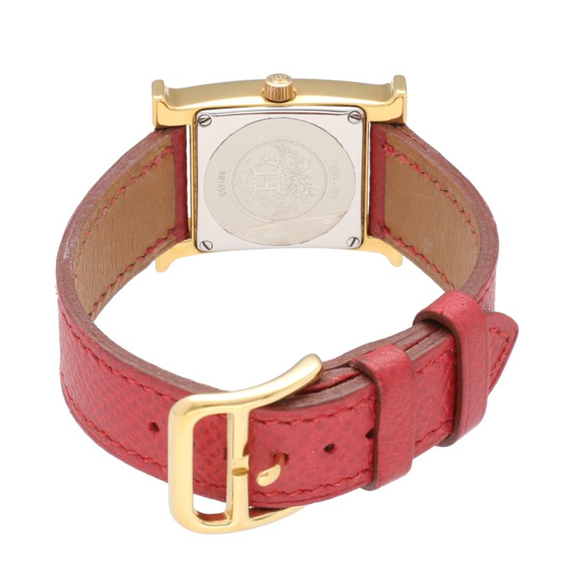 ＨＥＲＭＥＳ エルメス/Ｈウォッチ・ラムサス／レディース／クオーツ/RS1.201//881***/Aランク/92