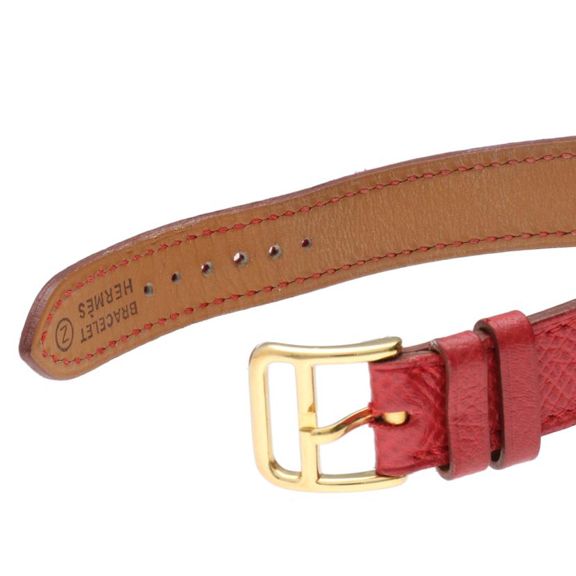 ＨＥＲＭＥＳ エルメス/Ｈウォッチ・ラムサス／レディース／クオーツ/RS1.201//881***/Aランク/92