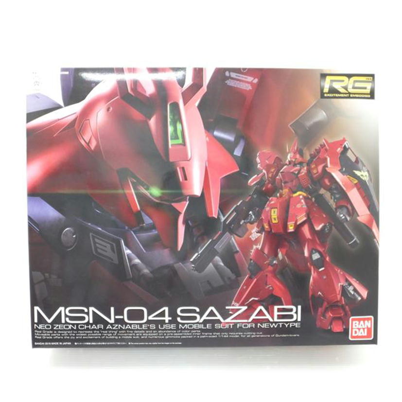 ＢＡＮＤＡＩ バンダイ/１／１４４　ＲＧ　ＭＳＮ－０４　サザビー　「機動戦士ガンダム　逆襲のシャア」　/MSN-04//SAランク/88