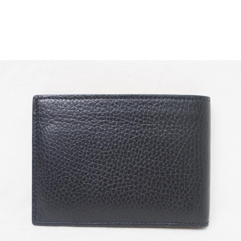 ＧＵＣＣＩ ｸﾞｯﾁ/インターロッキングＧ／レザー／２つ折り財布/611229//203887/Aランク/78