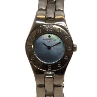 BAUME&MERCIER ボームアンドメルシェ/リネアブルーシェルクォーツSS/MV045204/310****/メンズ時計/Bランク/92【中古】