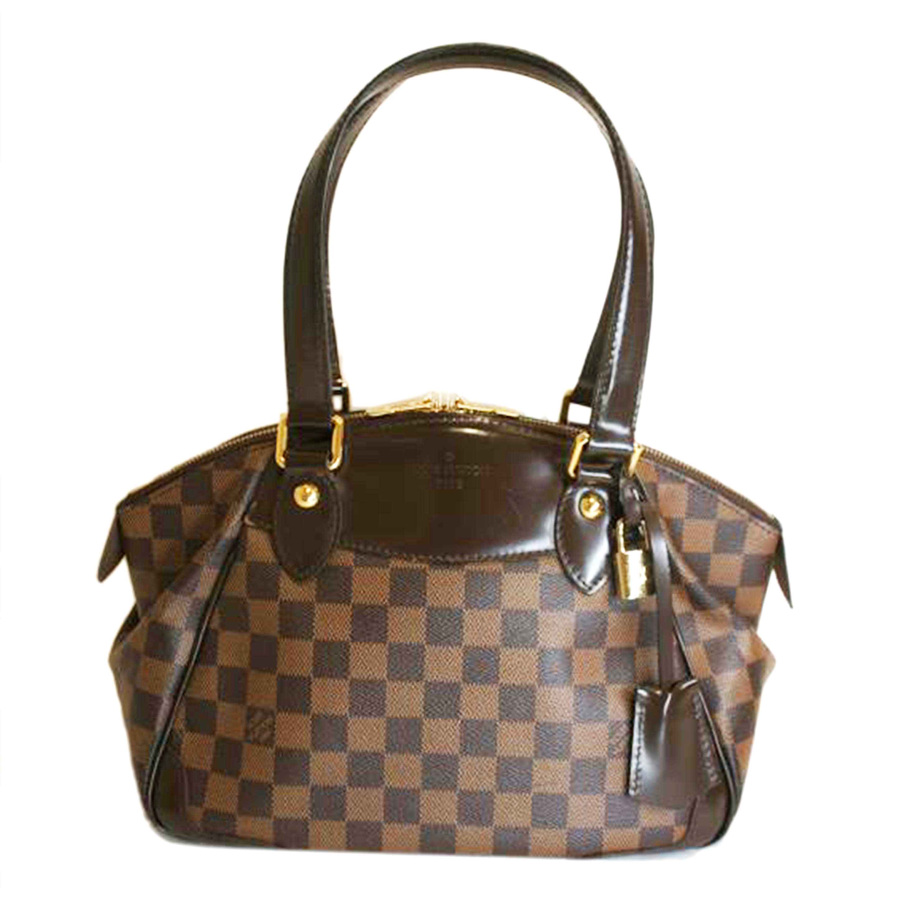 ＬＯＵＩＳ　ＶＵＩＴＴＯＮ ルイヴィトン ルイ・ヴィトン ビトン ダミエ・エベヌ 市松模様 ブラウン 茶 ショルダーバッグ ハンドバッグ トートバッグ ブラウン メンズ レディース 定番 人気 ＬＶ 斜め掛け 肩がけ/ヴェローナＰＭ／ダミエ／エベヌ　/N41117//DU0***/Aランク/92