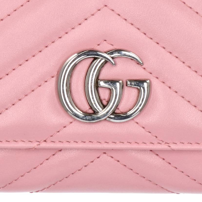 ＧＵＣＣＩ グッチ/ＧＧマーモント／二つ折り長財布//Aランク/75