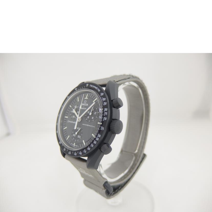 ＯＭＥＧＡ×ｓｗａｔｃｈ ｵﾒｶﾞ×ｽｳｫｯﾁ/Ｍｉｓｓｉｏｎ＿ｔｏ＿Ｍｅｒｃｕｒｙ／クロノグラフクォーツ/SO33A100//ABランク/82