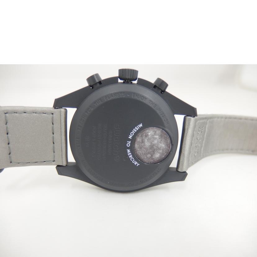 ＯＭＥＧＡ×ｓｗａｔｃｈ ｵﾒｶﾞ×ｽｳｫｯﾁ/Ｍｉｓｓｉｏｎ＿ｔｏ＿Ｍｅｒｃｕｒｙ／クロノグラフクォーツ/SO33A100//ABランク/82