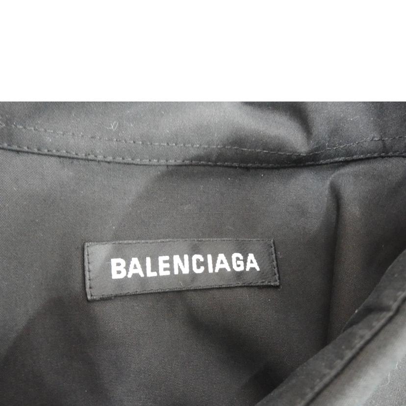 ＢＡＬＥＮＣＩＡＧＡ ﾊﾞﾚﾝｼｱｶﾞ/ビッグシルエットシャツ黒/JC15 642255//Aランク/82