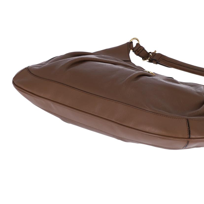 Ｆｅｒｒａｇａｍｏ フェラガモ　バッグ　ハンドバッグ　レディース　ブラウン/レザーワンショルダー/AU-21//D231/Bランク/75