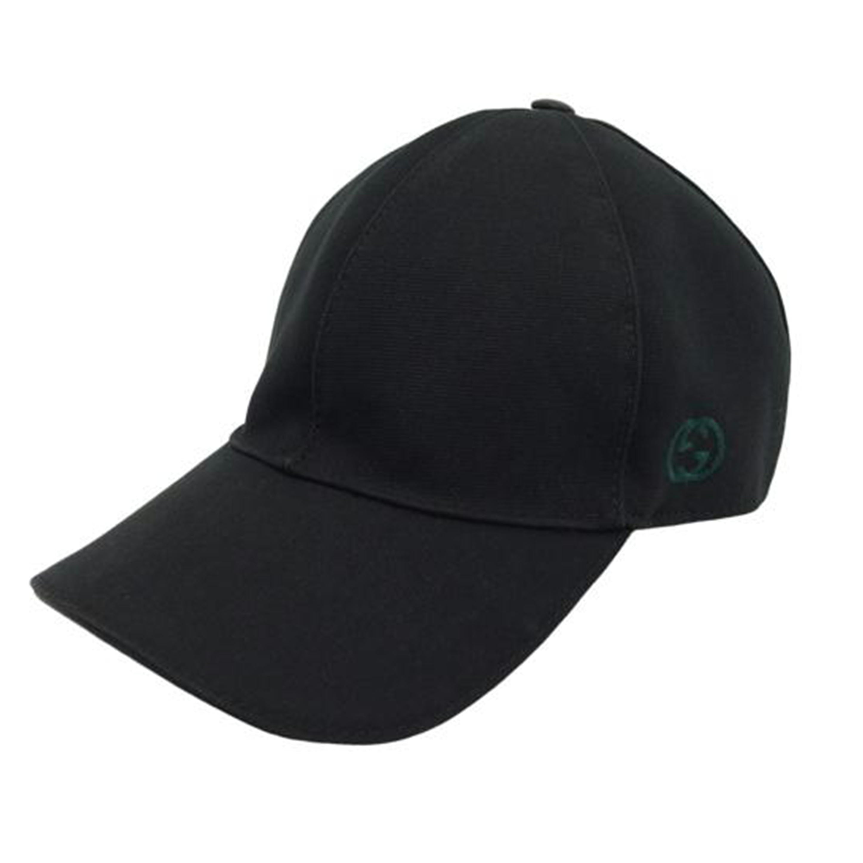 ＧＵＣＣＩ グッチ/インターロッキングＧ／ベースボールキャップ／ブラック/387554//4H010/Bランク/04