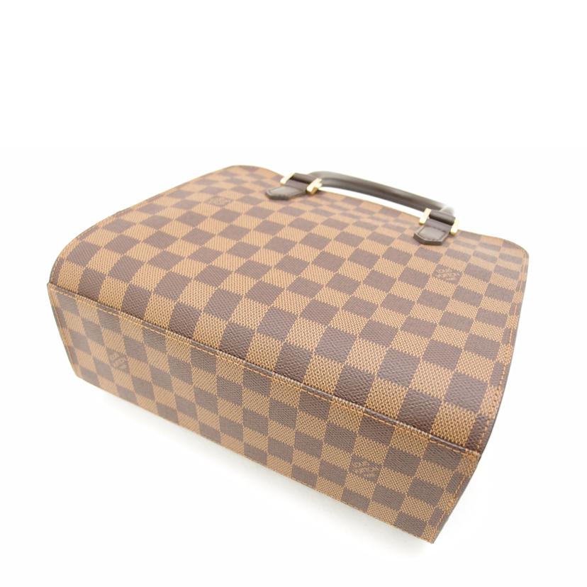 ＬＯＵＩＳ　ＶＵＩＴＴＯＮ ルイヴィトン ルイ・ヴィトン ビトン ダミエ・エベヌ 市松模様 ブラウン 茶  ハンドバッグ トートバッグ  レディース 定番 人気 ＬＶ /トリアナ／ダミエ・エベヌ/N51155//VI0***/SAランク/69