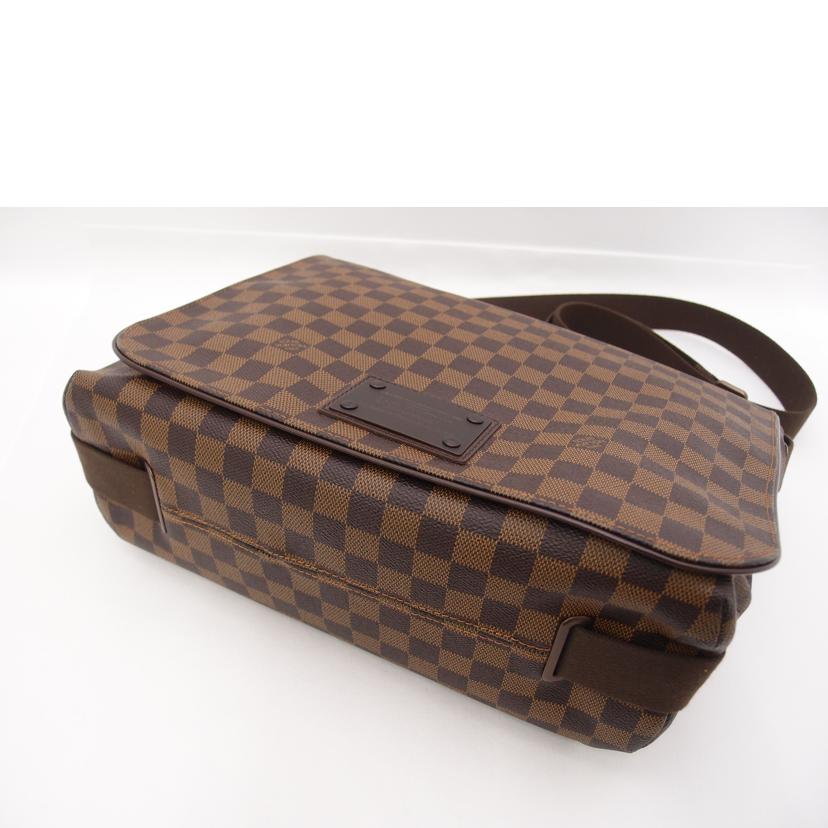 ＬＯＵＩＳ　ＶＵＩＴＴＯＮ ルイヴィトン ルイ・ヴィトン ビトン 市松模様 ブラウン 茶 ショルダーバッグ  メンズ レディース 定番 人気 ＬＶ 斜め掛け 肩がけ/ブルックリンＭＭ／ダミエ・エベヌ　/N51211//CA2***/Aランク/69