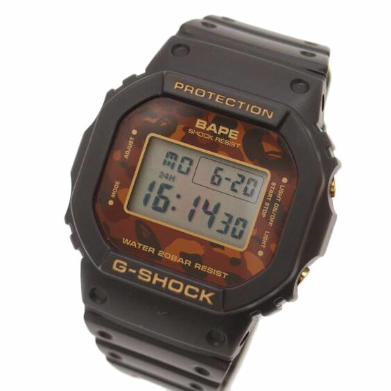 ＣＡＳＩＯ カシオ/Ｇ－ＳＨＯＣＫ×Ａ　ＢＡＴＨＩＮＧ　ＡＰＥコラボ／カモフラ/DW-5600VT//0036/2000/Aランク/69