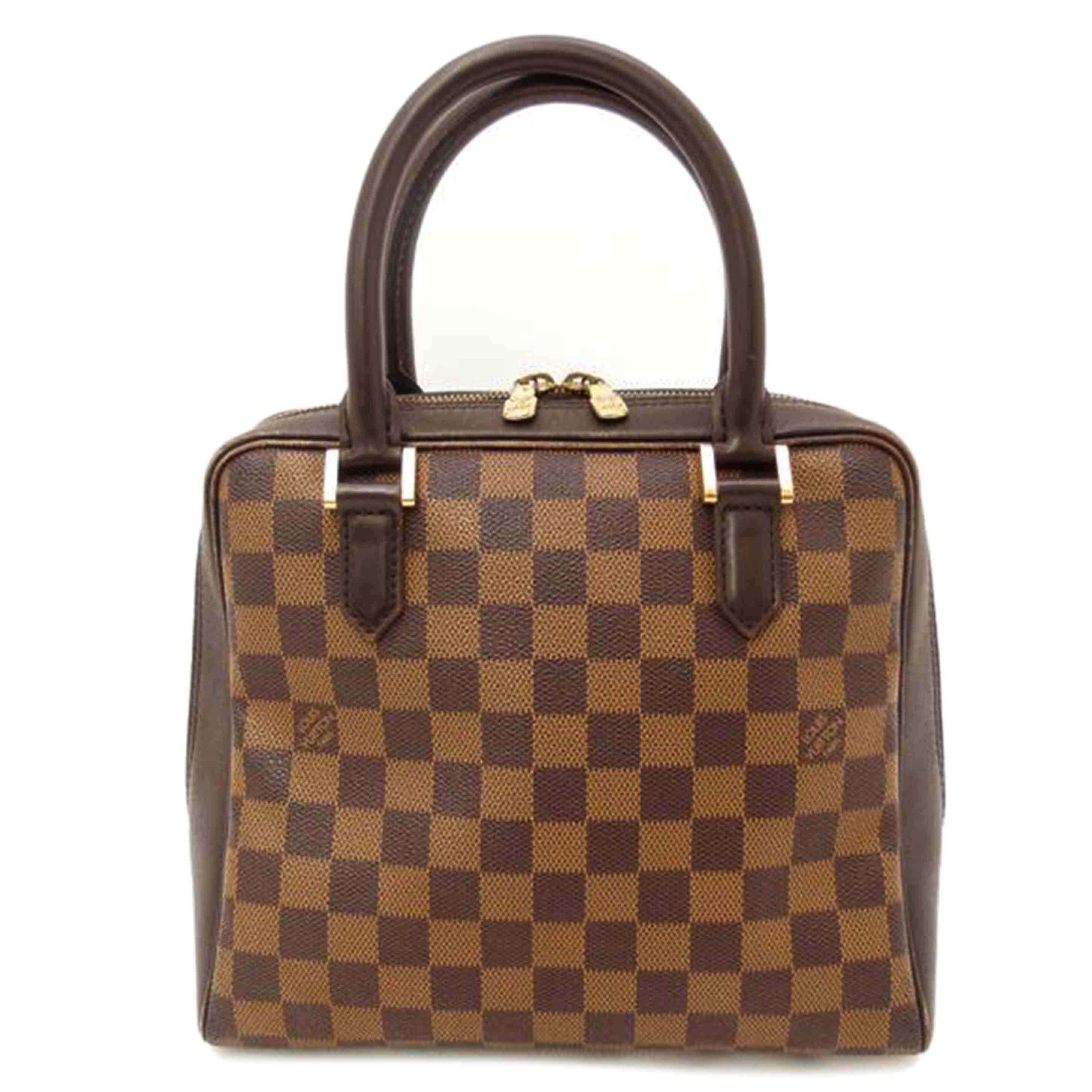 ＬＯＵＩＳ　ＶＵＩＴＴＯＮ ルイヴィトン ルイ・ヴィトン ビトン ダミエ・エベヌ 市松模様 ブラウン 茶  ハンドバッグ  レディース 定番 人気 ＬＶ /ブレラ／ダミエ・エベヌ　/N51150//VI0***/Bランク/69