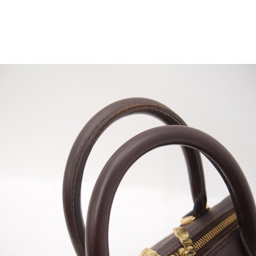 ＬＯＵＩＳ　ＶＵＩＴＴＯＮ ルイヴィトン ルイ・ヴィトン ビトン ダミエ・エベヌ 市松模様 ブラウン 茶  ハンドバッグ  レディース 定番 人気 ＬＶ /ブレラ／ダミエ・エベヌ　/N51150//VI0***/Bランク/69