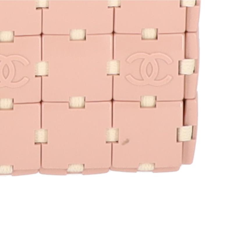 ＣＨＡＮＥＬ シャネル/パズルバッグ　ハンドバッグ／ピンク×ベージュ//6776072/Bランク/75