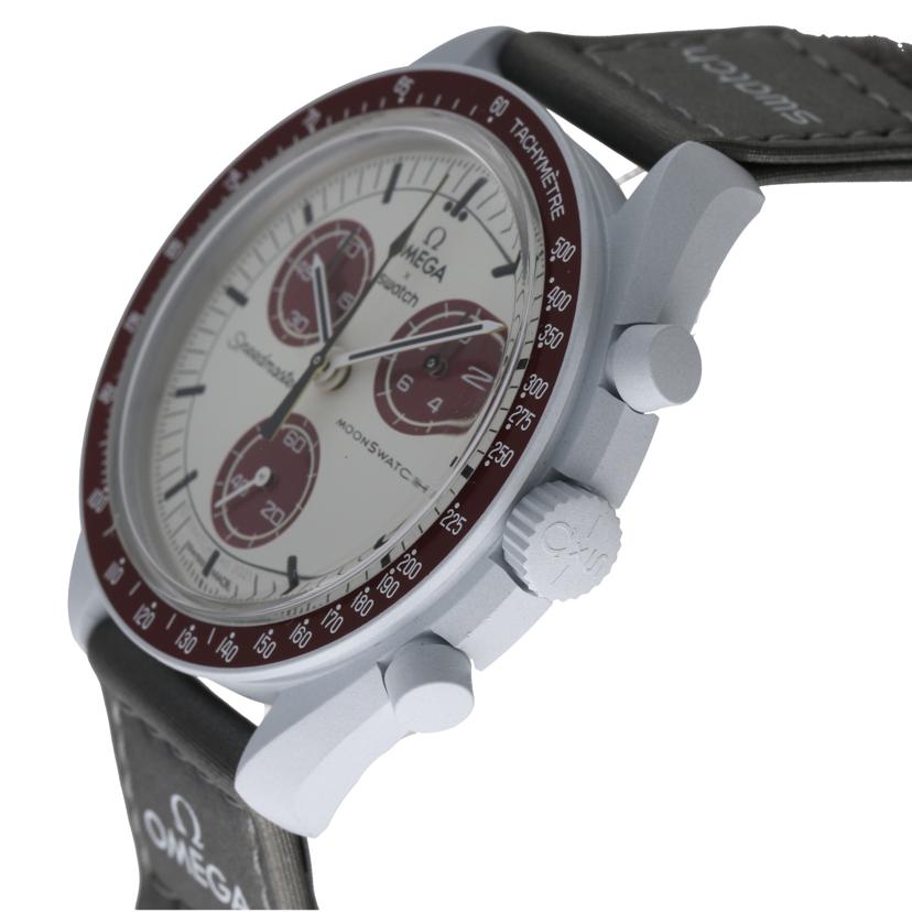 ＯＭＥＧＡ×ｓｗａｔｃｈ オメガ×スウォッチ/ムーンスウォッチ／ＭＩＳＳＩＯＮ　ＴＯ　ＰＬＵＴＯ／クオーツ/SO33M101//SAランク/03