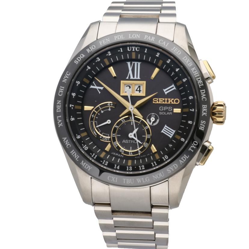 ＳＥＩＫＯ セイコー/アストロン　ビッグデイト／チタン／ソーラー電波/8X42-0AB0-3//740***/ABランク/01